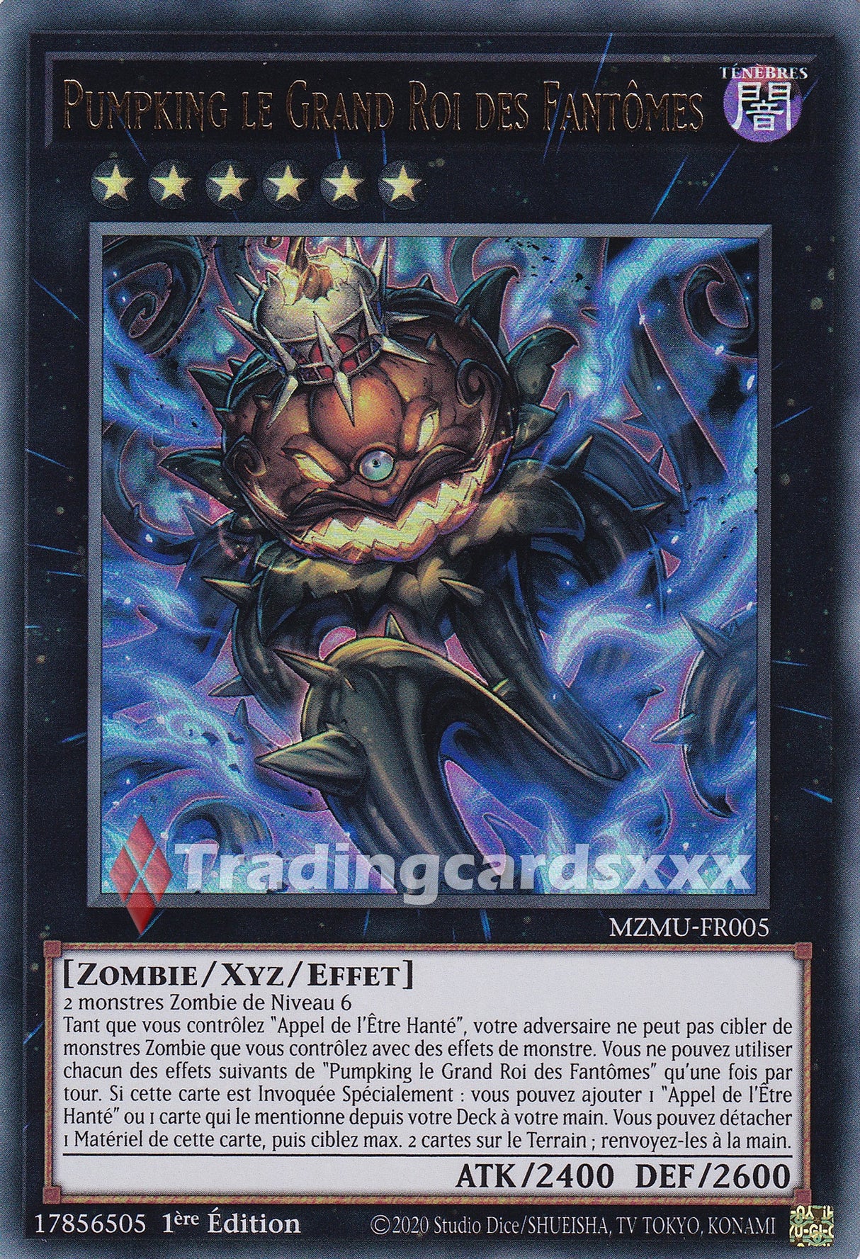 Yu-Gi-Oh! Pumpking le Grand Roi des Fantômes : UR MZMU-FR005