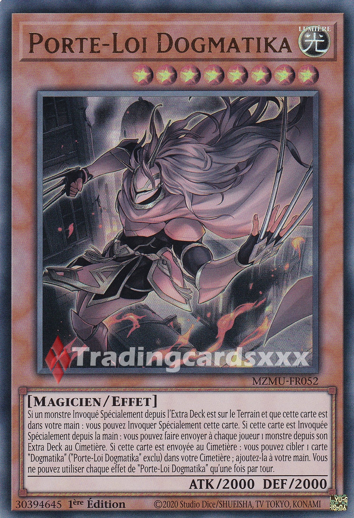 Yu-Gi-Oh! Porte-Loi Dogmatika : UR MZMU-FR052