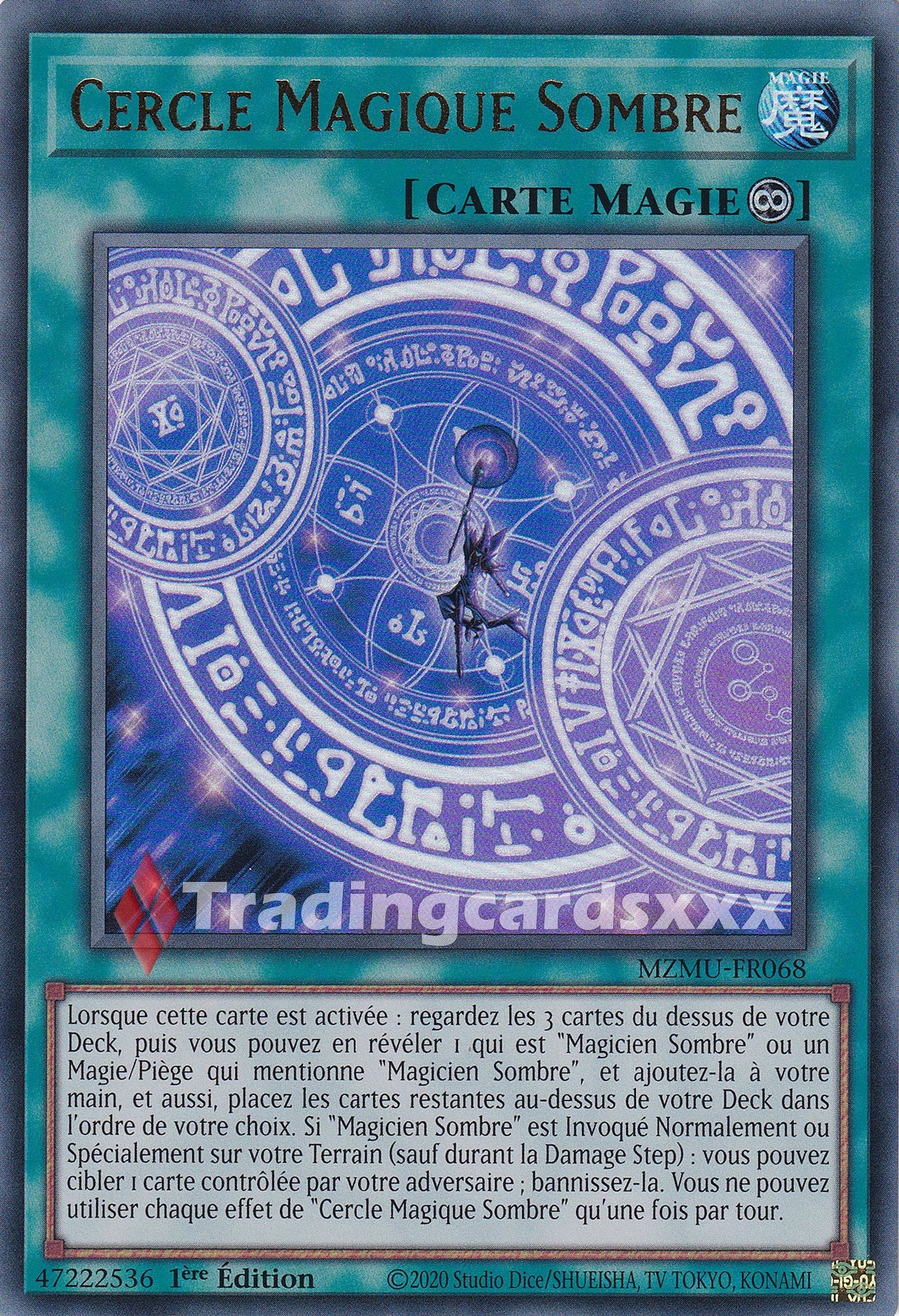 Yu-Gi-Oh! Cercle Magique Sombre : UR MZMU-FR068