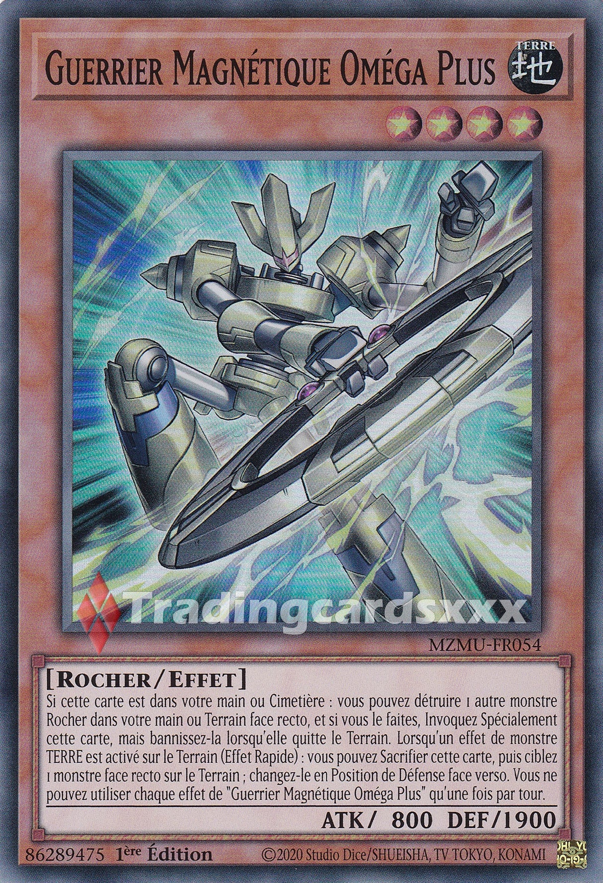 Yu-Gi-Oh! Guerrier Magnétique Oméga Plus : SR MZMU-FR054