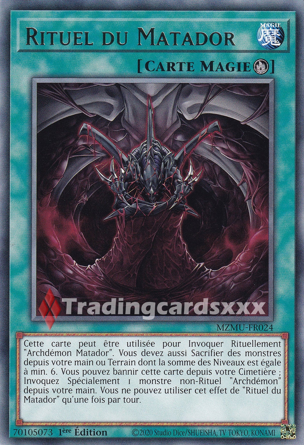 Yu-Gi-Oh! Rituel du Matador : R MZMU-FR024