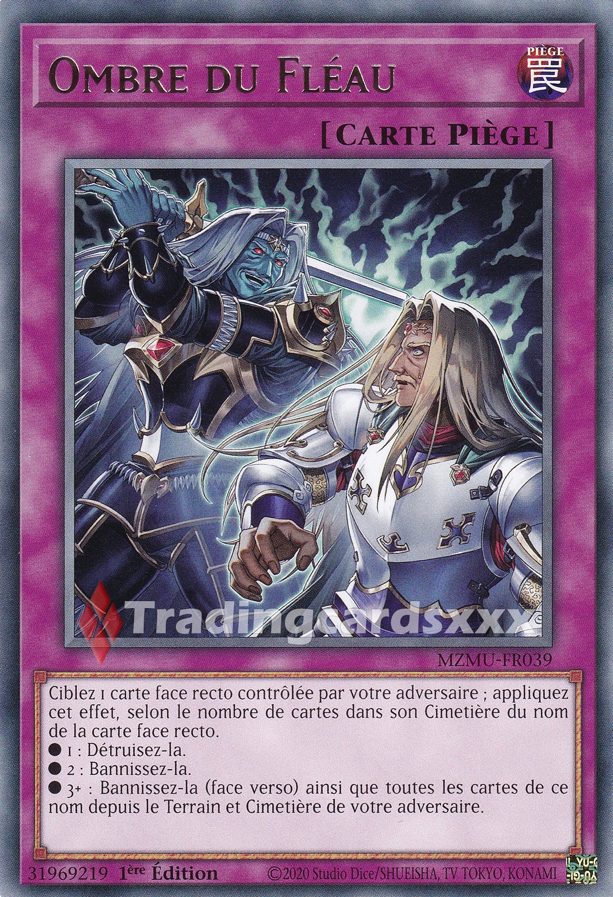 Yu-Gi-Oh! Ombre du Fléau : R MZMU-FR039