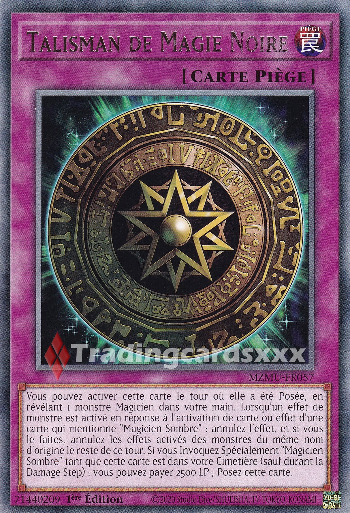 Yu-Gi-Oh! Talisman de Magie Noire : R MZMU-FR057