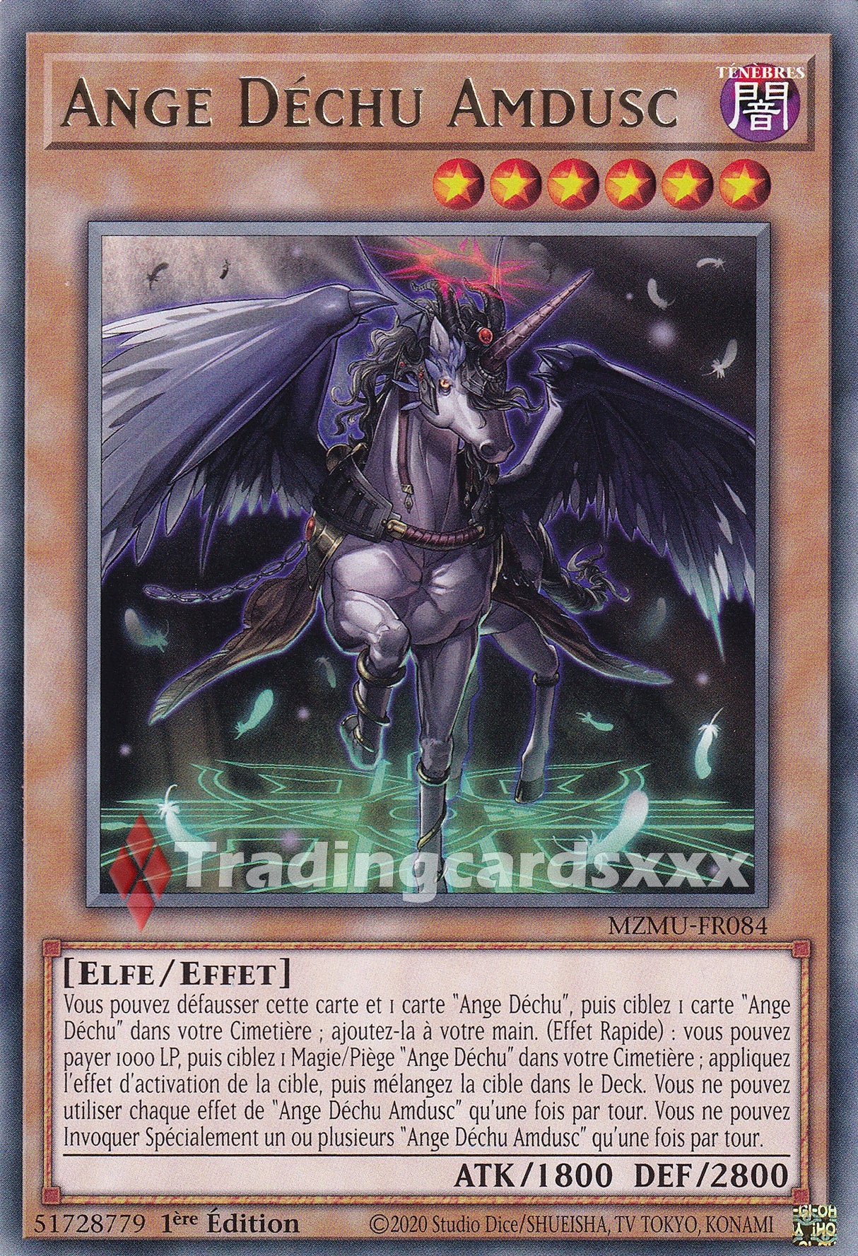 Yu-Gi-Oh! Ange Déchu Amdusc : R MZMU-FR084