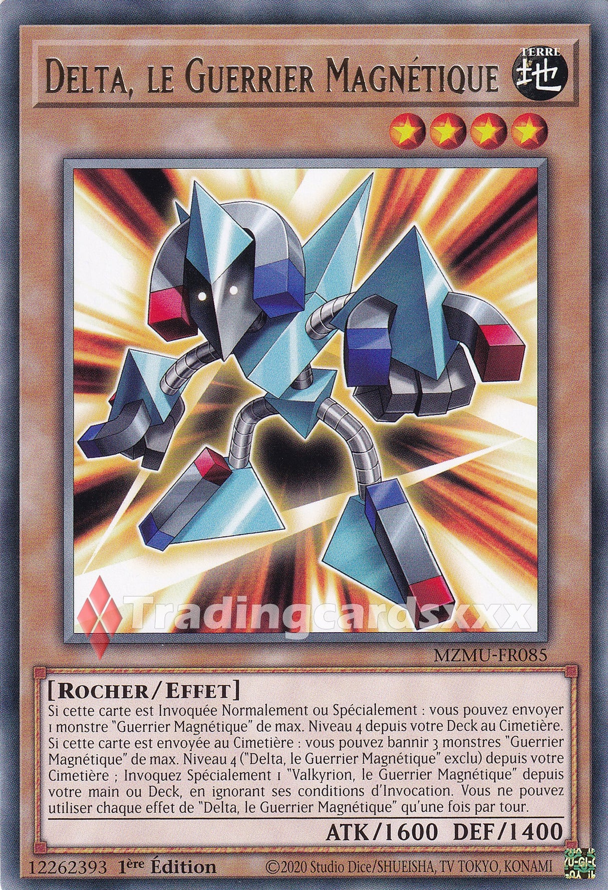Yu-Gi-Oh! Delta, le Guerrier Magnétique : R MZMU-FR085