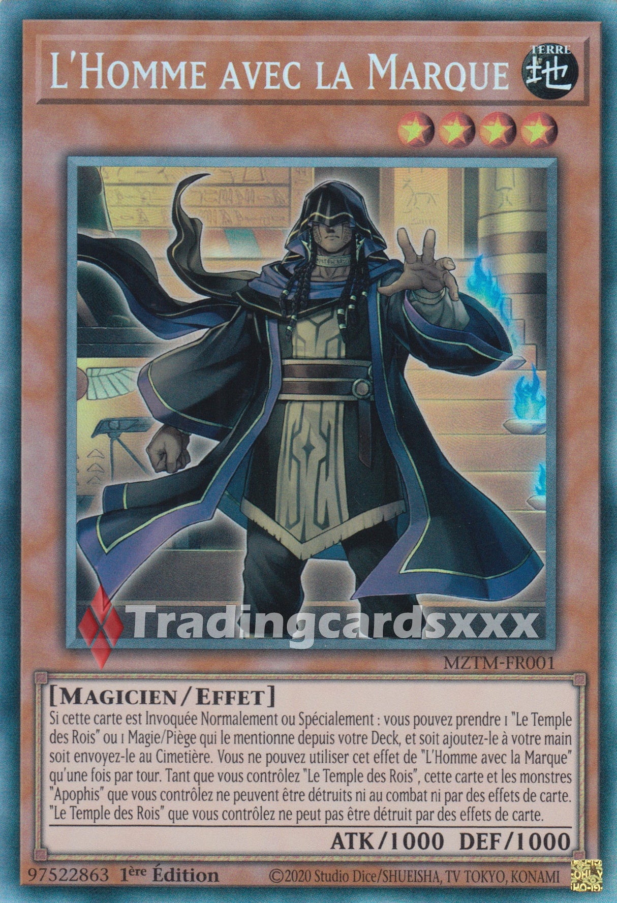 Yu-Gi-Oh! L'Homme avec la Marque : CR MZTM-FR001