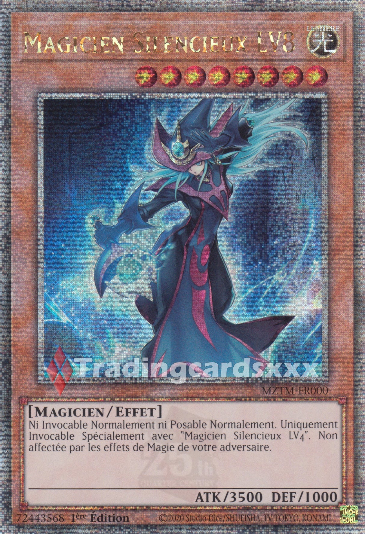 Yu-Gi-Oh! Magicien Silencieux LV8 : QCSE MZTM-FR000