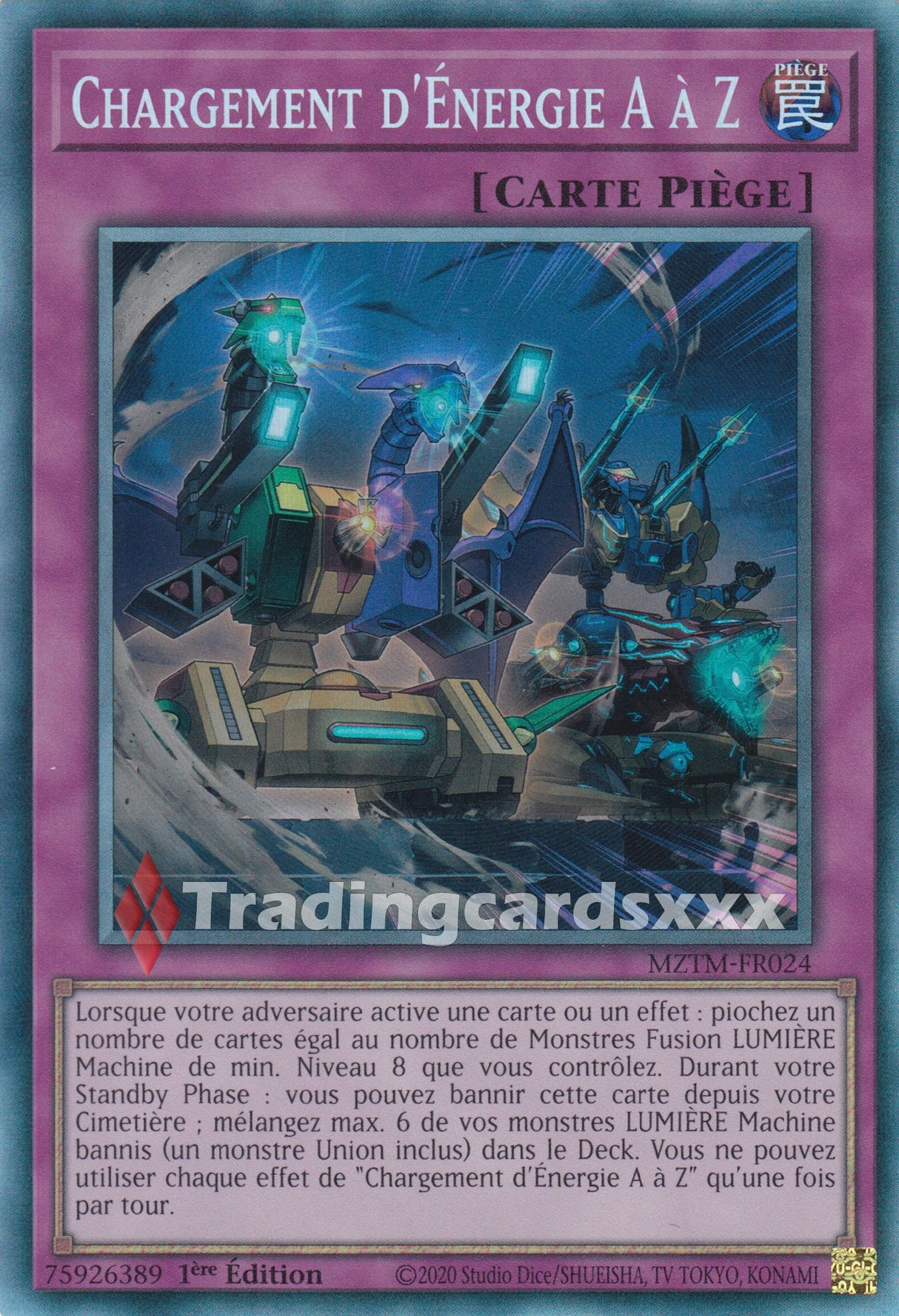 Yu-Gi-Oh! Chargement d'Énergie A À Z : CR MZTM-FR024