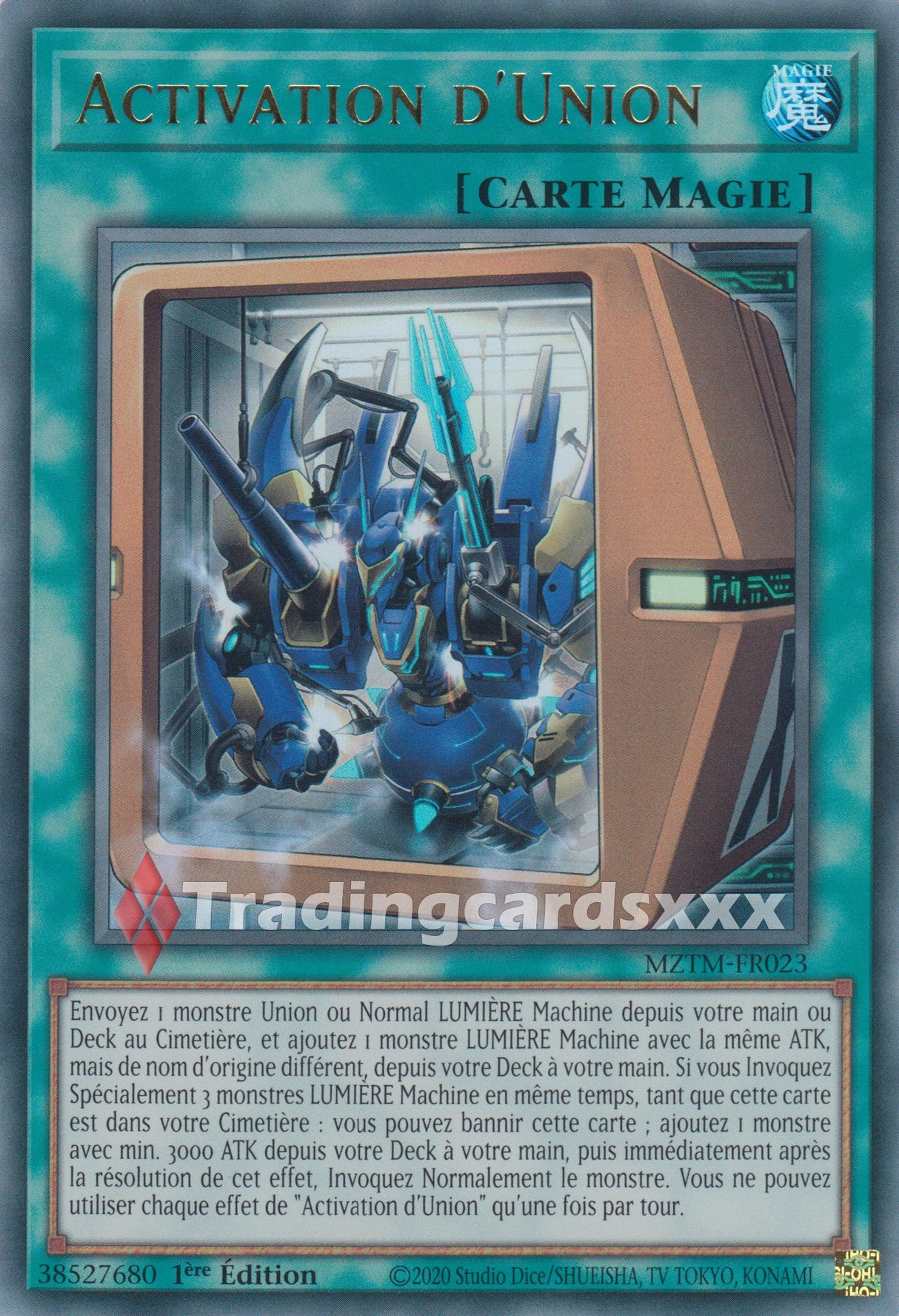 Yu-Gi-Oh! Activation d'Union : UR MZTM-FR023