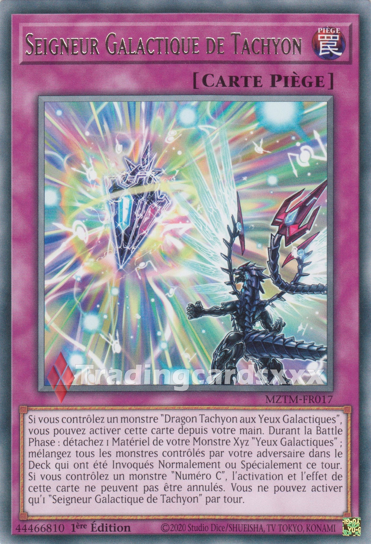 Yu-Gi-Oh! Seigneur Galactique de Tachyon : R MZTM-FR017