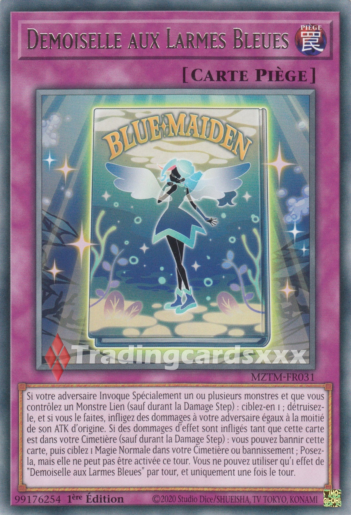 Yu-Gi-Oh! Demoiselle aux Larmes Bleues : R MZTM-FR031