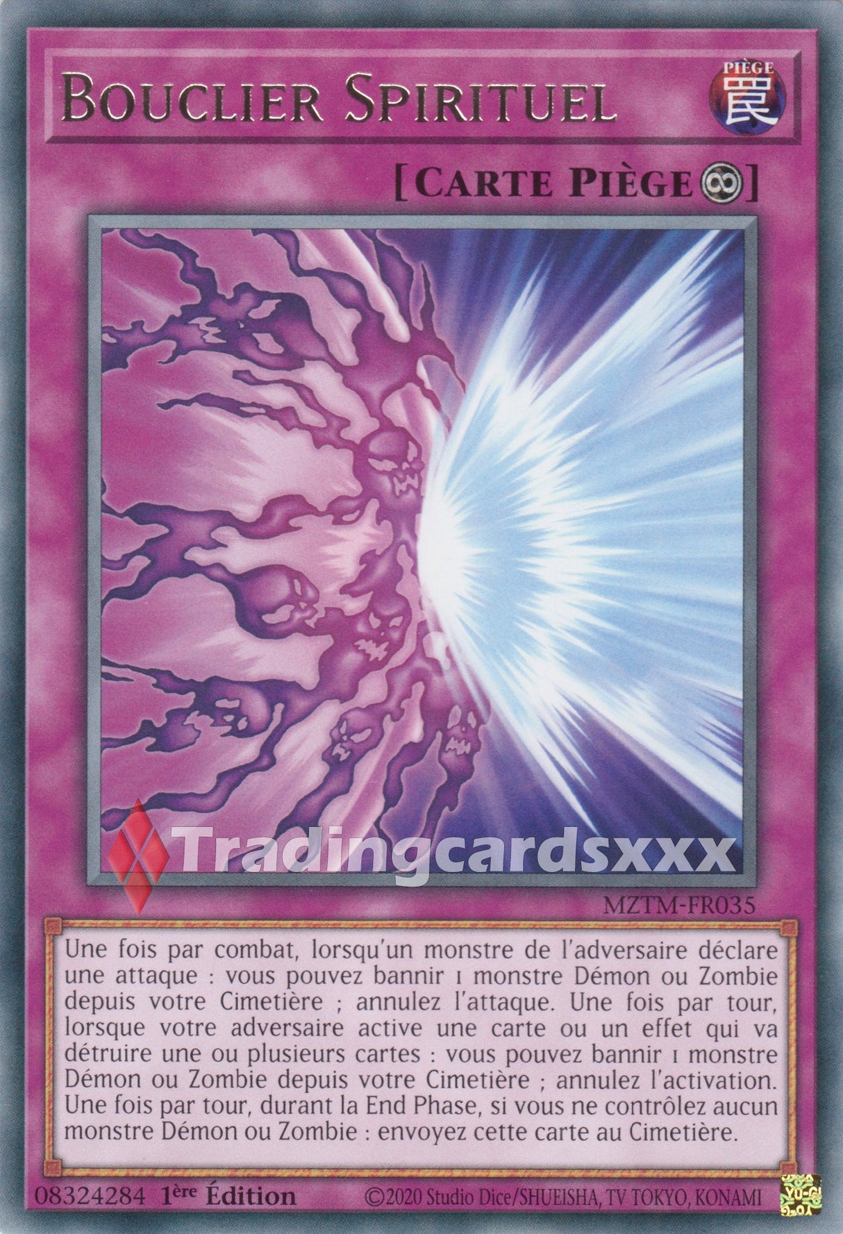 Yu-Gi-Oh! Bouclier Spirituel : R MZTM-FR035