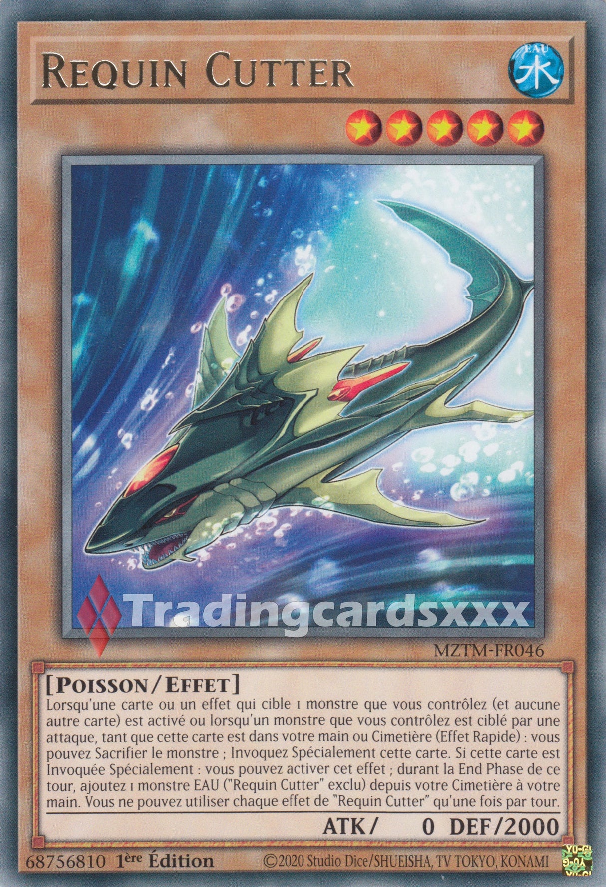 Yu-Gi-Oh! Requin Cutter : R MZTM-FR046