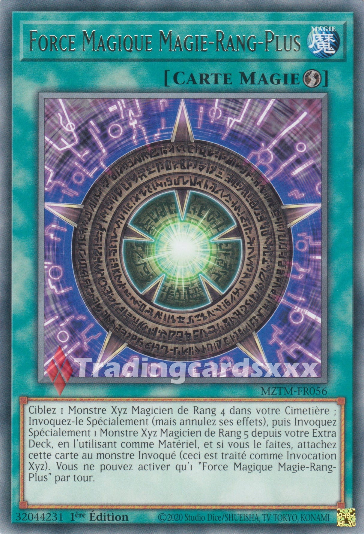 Yu-Gi-Oh! Force Magique Magie-Rang-Plus : R MZTM-FR056