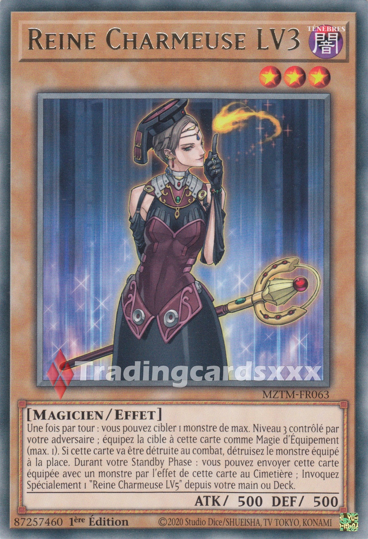 Yu-Gi-Oh! Reine Charmeuse LV3 : R MZTM-FR063