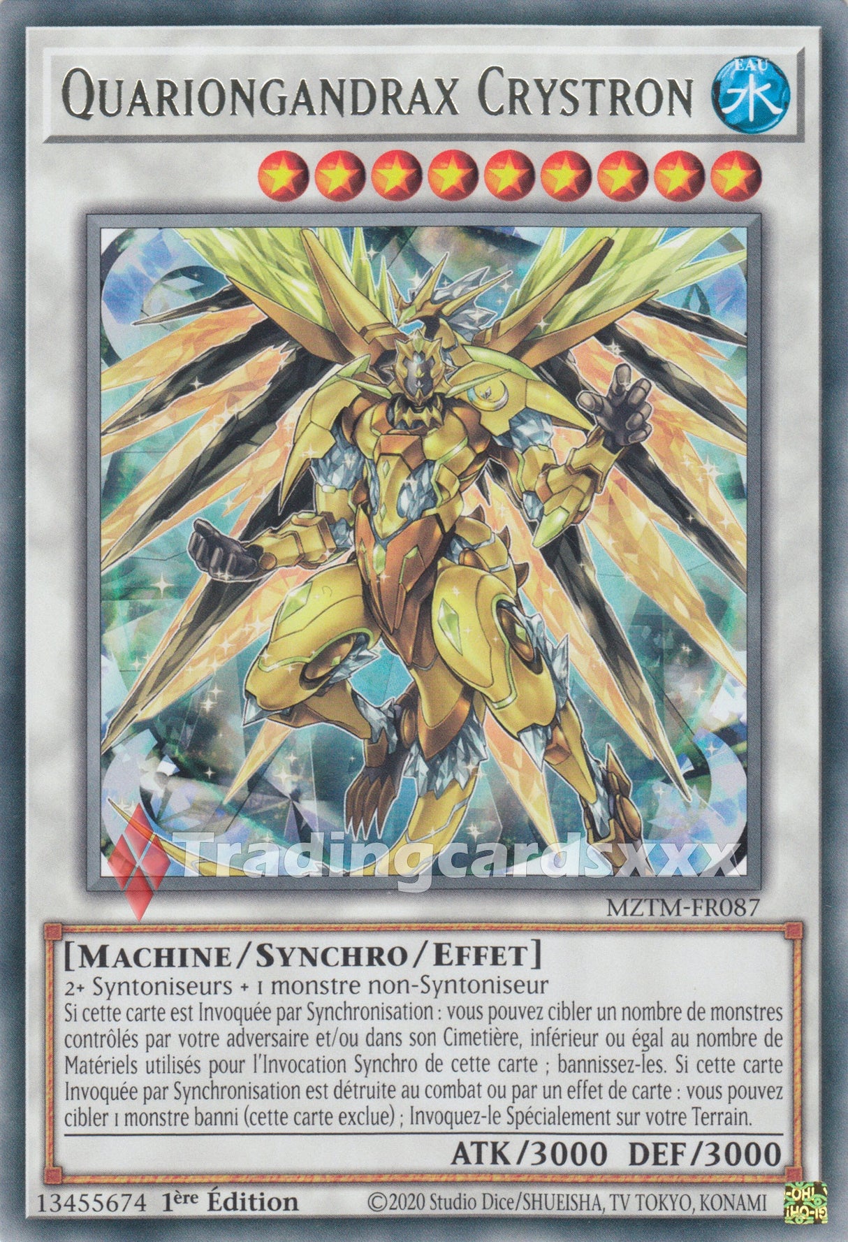 Yu-Gi-Oh! Quariongandrax Crystron : R MZTM-FR087