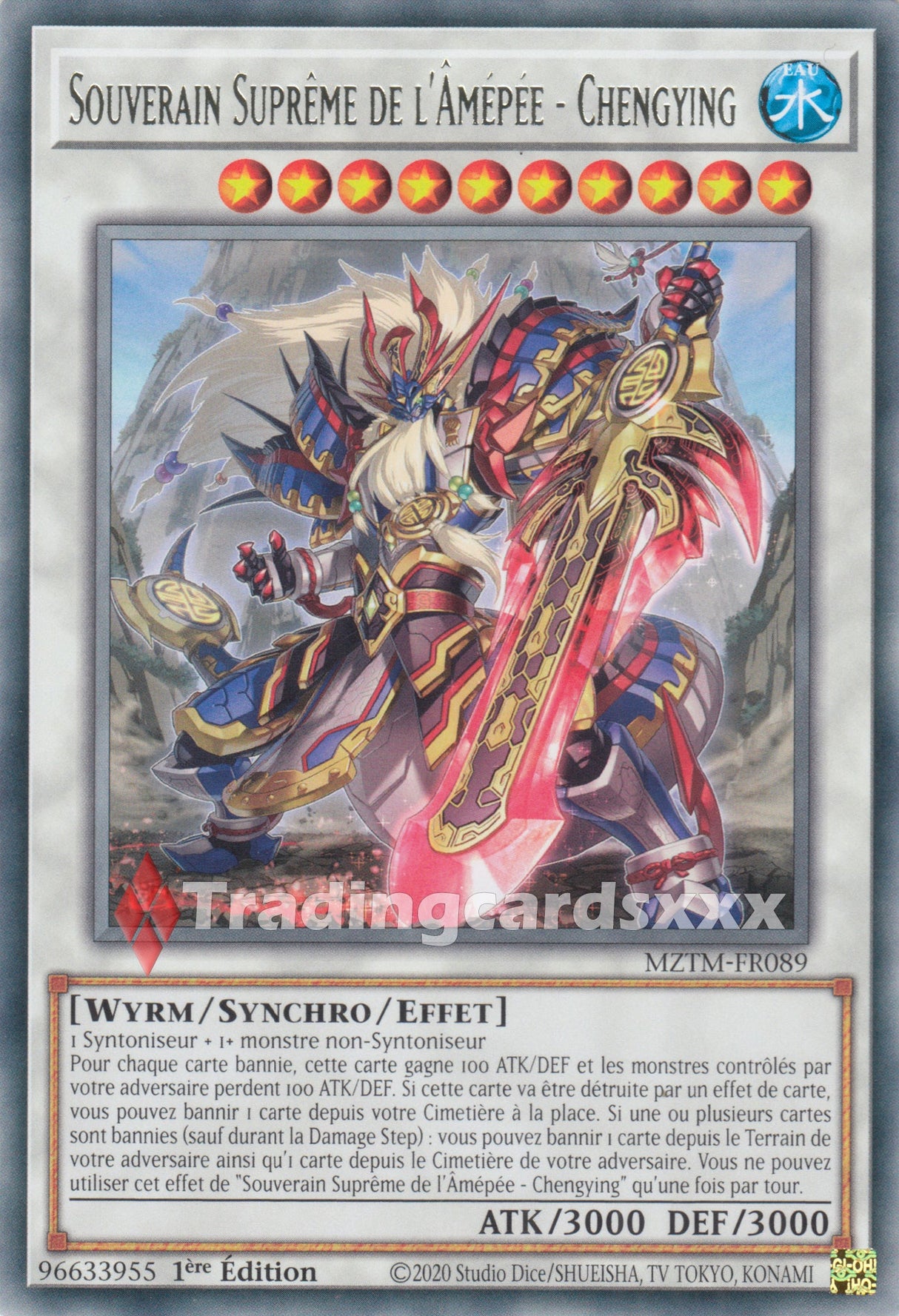 Yu-Gi-Oh! Souverain Suprême de l'Âmépée - Chengying : R MZTM-FR089