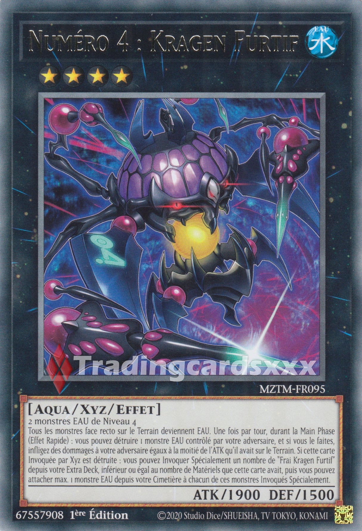 Yu-Gi-Oh! Numéro 4 : Kragen Furtif : R MZTM-FR095