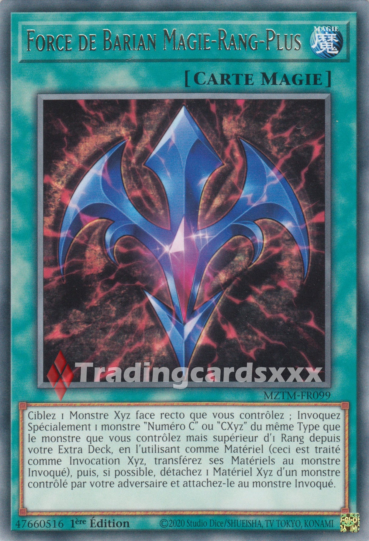 Yu-Gi-Oh! Force de Barian Magie-Rang-Plus : R MZTM-FR099