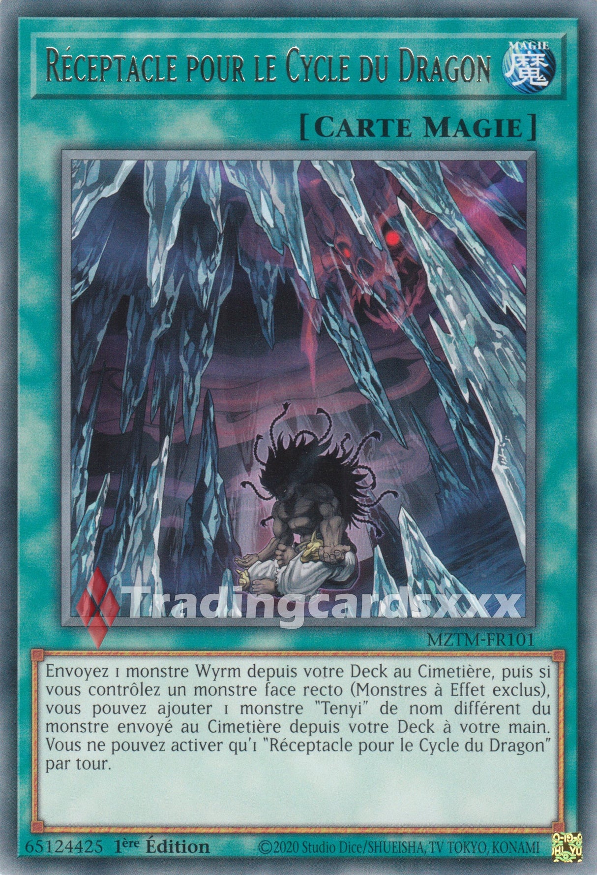Yu-Gi-Oh! Réceptacle pour le Cycle du Dragon : R MZTM-FR101