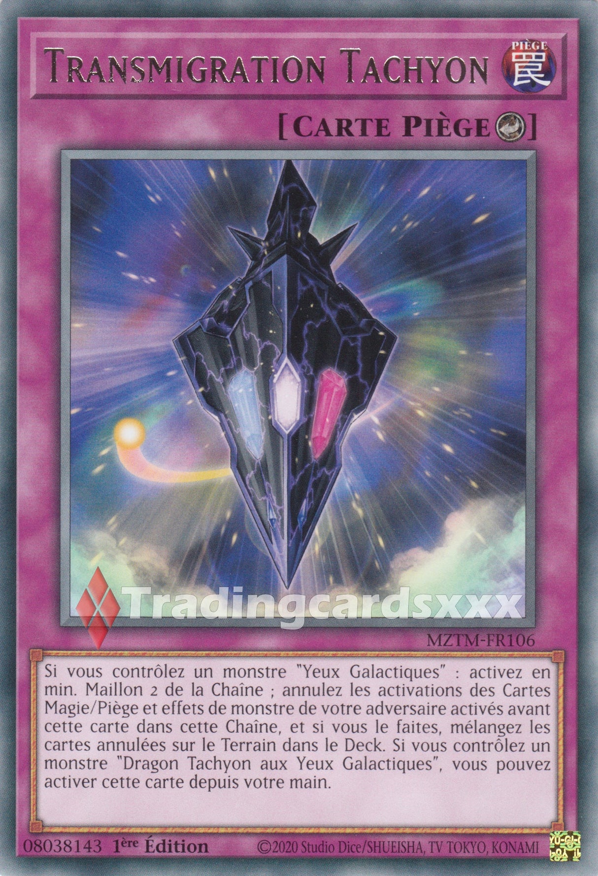 Yu-Gi-Oh! Transmigration Tachyon : R MZTM-FR106