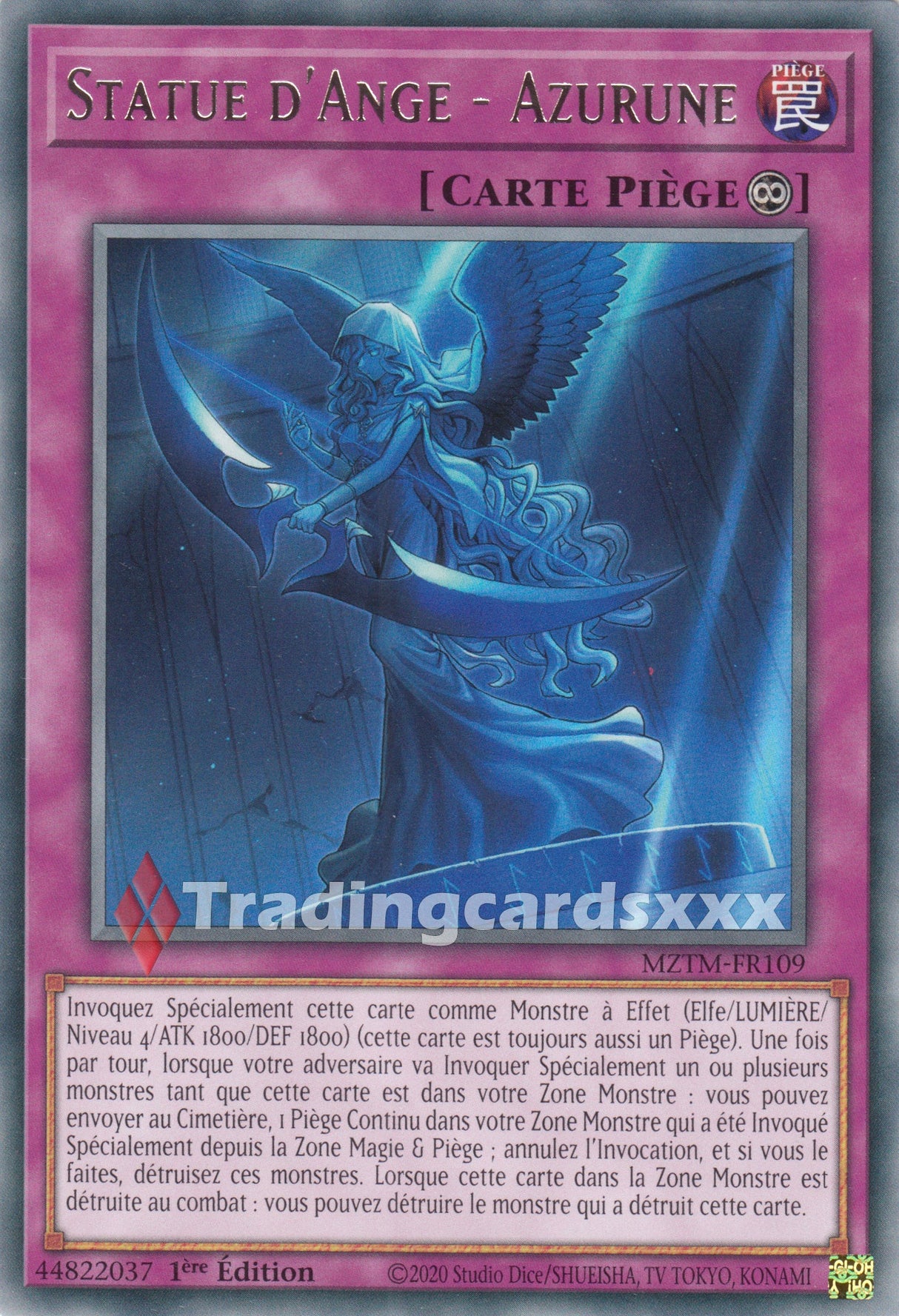 Yu-Gi-Oh! Statue d'Ange - Azurune : R MZTM-FR109