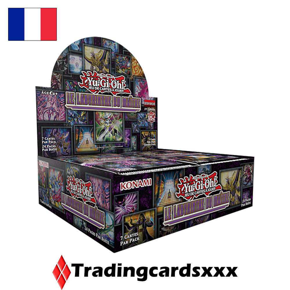 Yu-Gi-Oh! Display / Boite de 24 boosters : Le Labyrinthe du Maître