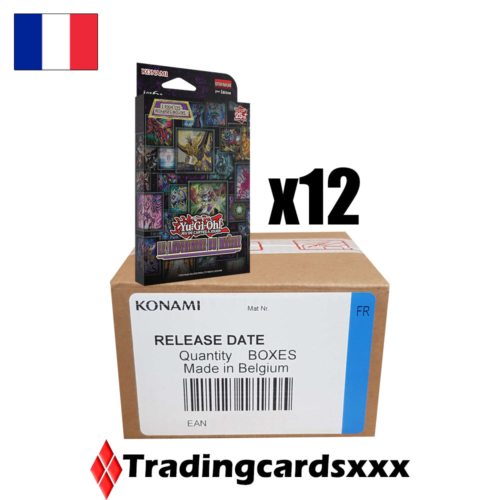 Yu-Gi-Oh! Carton de 12 packs de 3 boosters : Le Labyrinthe du Maître