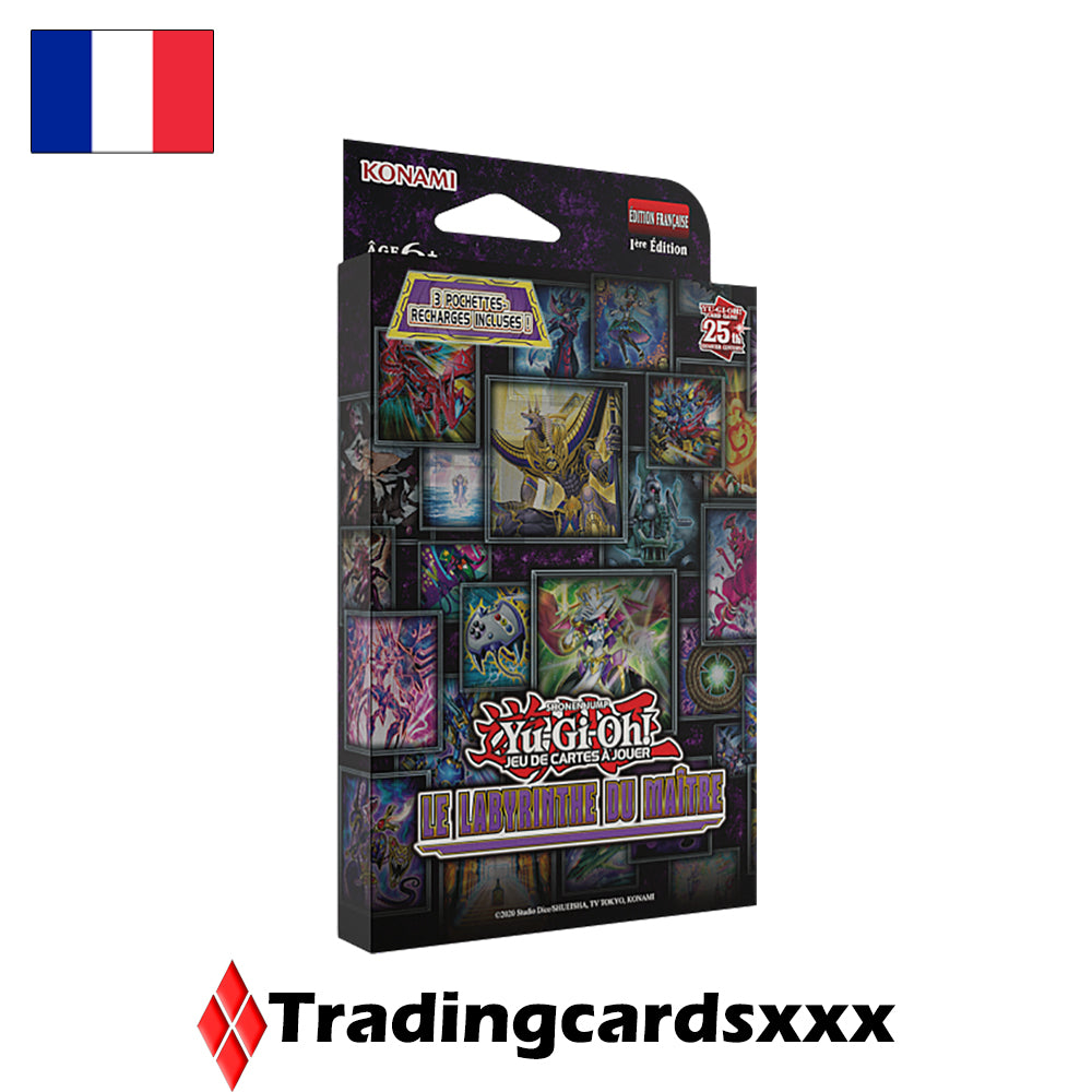 Yu-Gi-Oh! Pack de 3 boosters : Le Labyrinthe du Maître