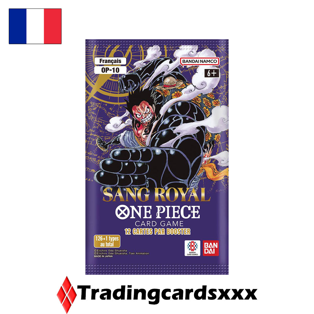 One Piece - Booster de 12 cartes OP-10 : Sang Royal