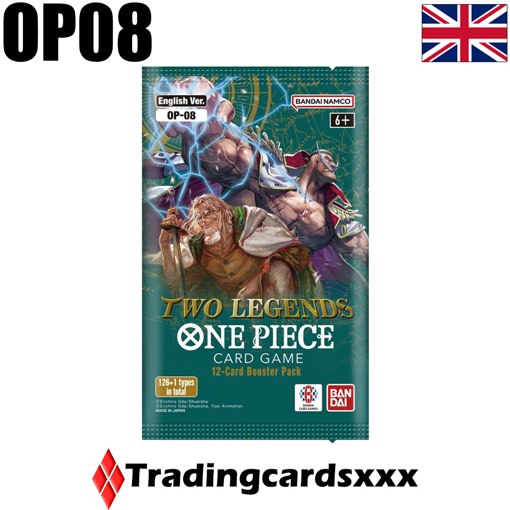 One Piece - Display / Boite de 24 boosters OP-08 : Two Legends - VERSION ANGLAISE