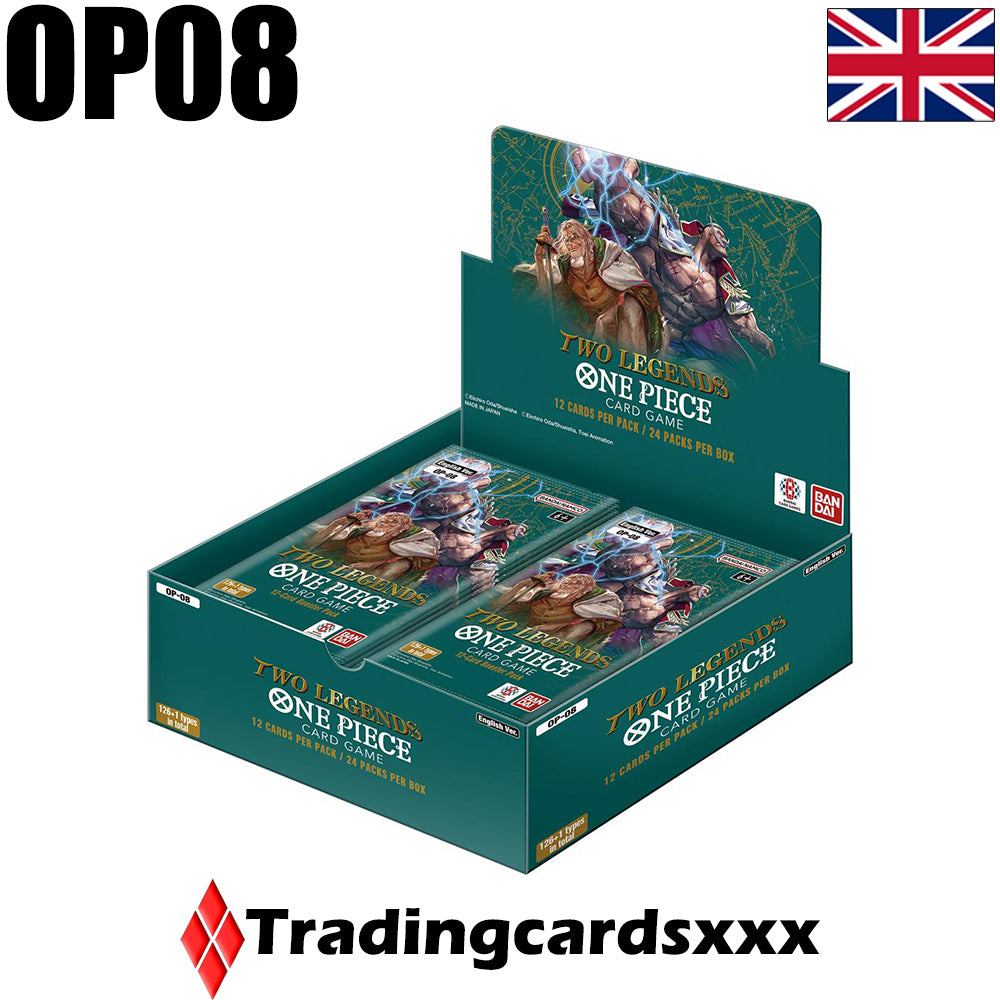 One Piece - Display / Boite de 24 boosters OP-08 : Two Legends - VERSION ANGLAISE