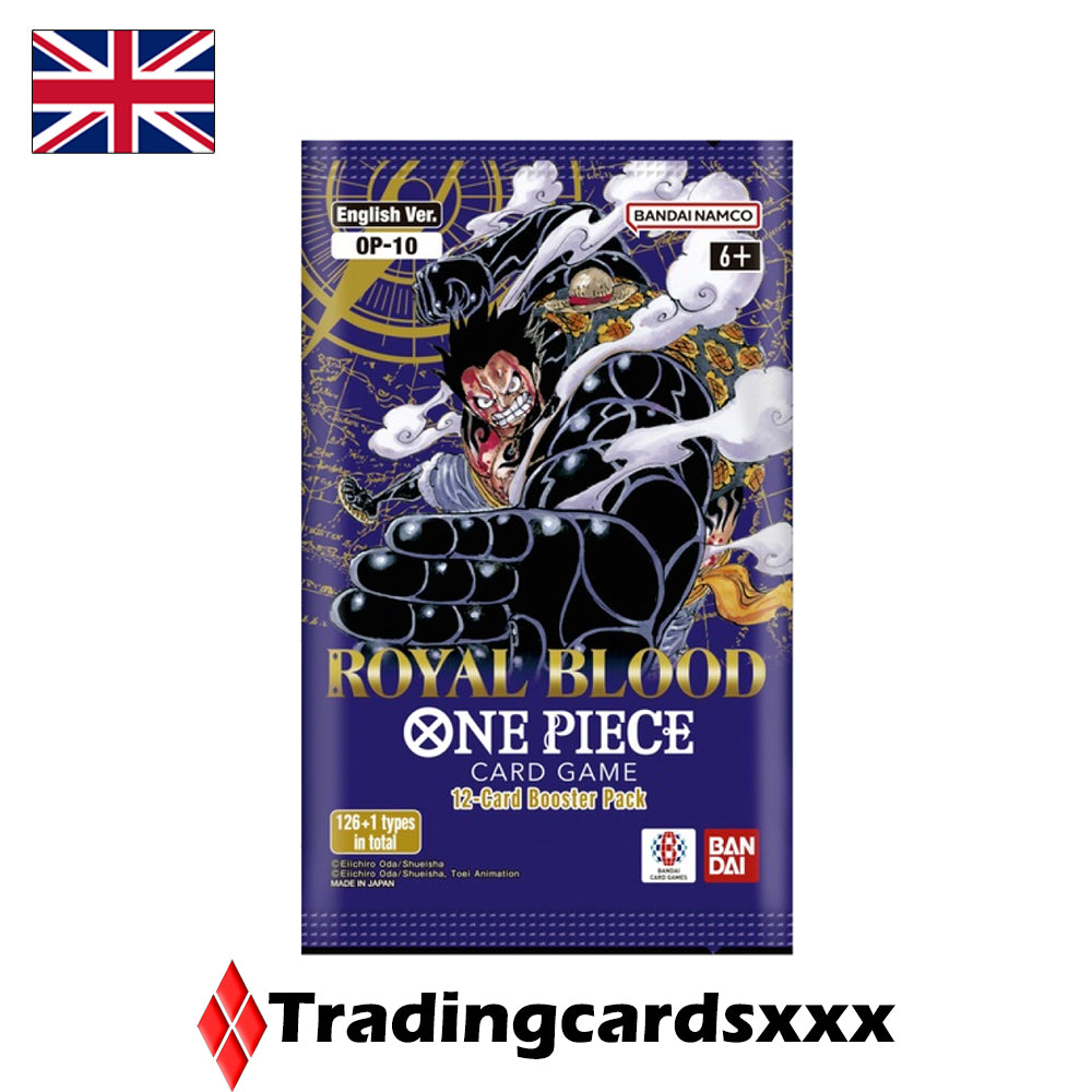 One Piece - Display / Boite de 24 boosters OP-10 : Royal Blood - VERSION ANGLAISE