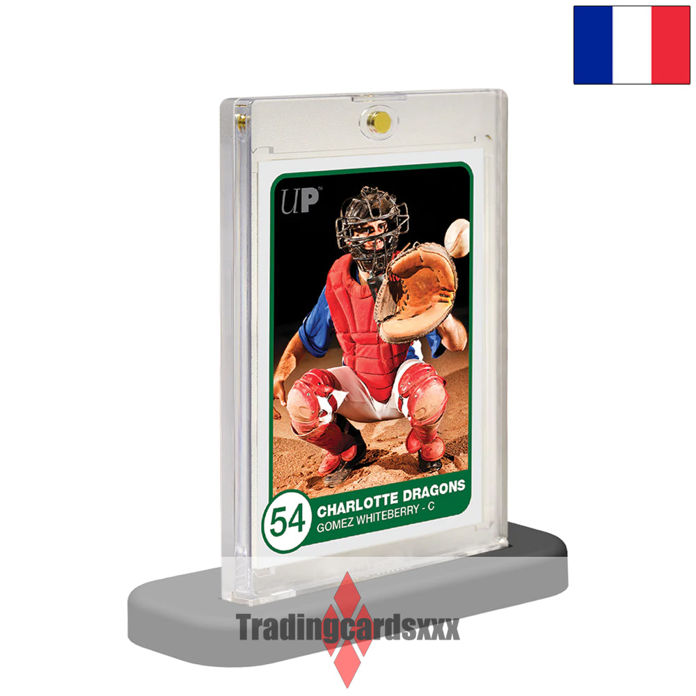 Ultra PRO - Lot de 5 Protection en acrylique magnétique et 5 supports : One-Touch 35pt & Stand