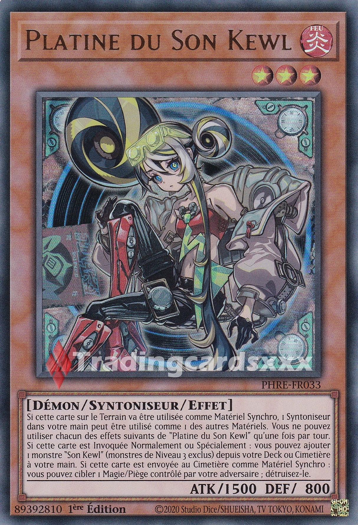 Yu-Gi-Oh! Platine du Son Kewl : UR PHRE-FR033