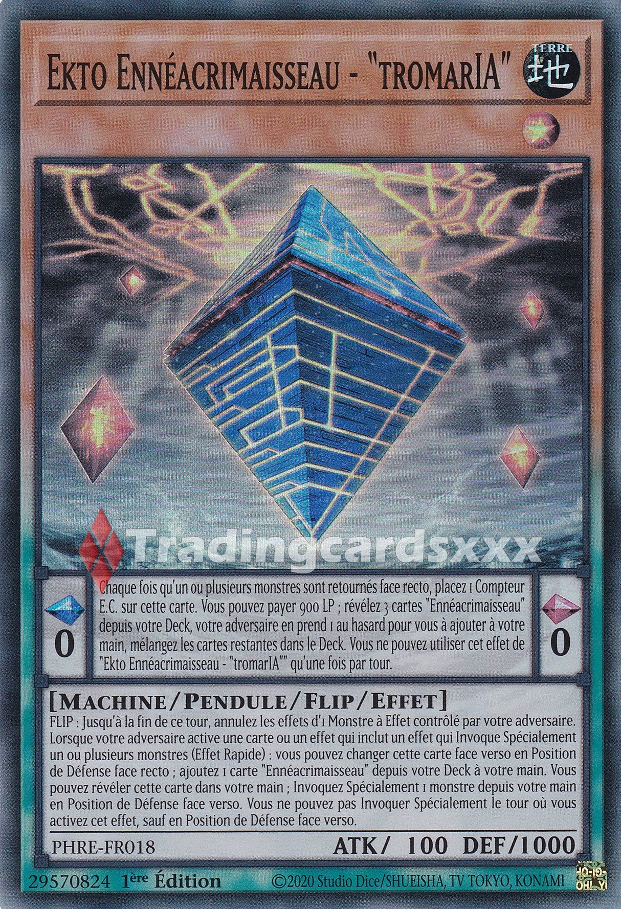 Yu-Gi-Oh! Ekto Ennéacrimaisseau - "tromarIA" : SR PHRE-FR018