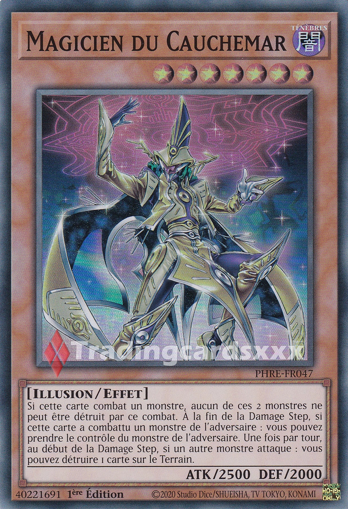 Yu-Gi-Oh! Magicien du Cauchemar : SR PHRE-FR047