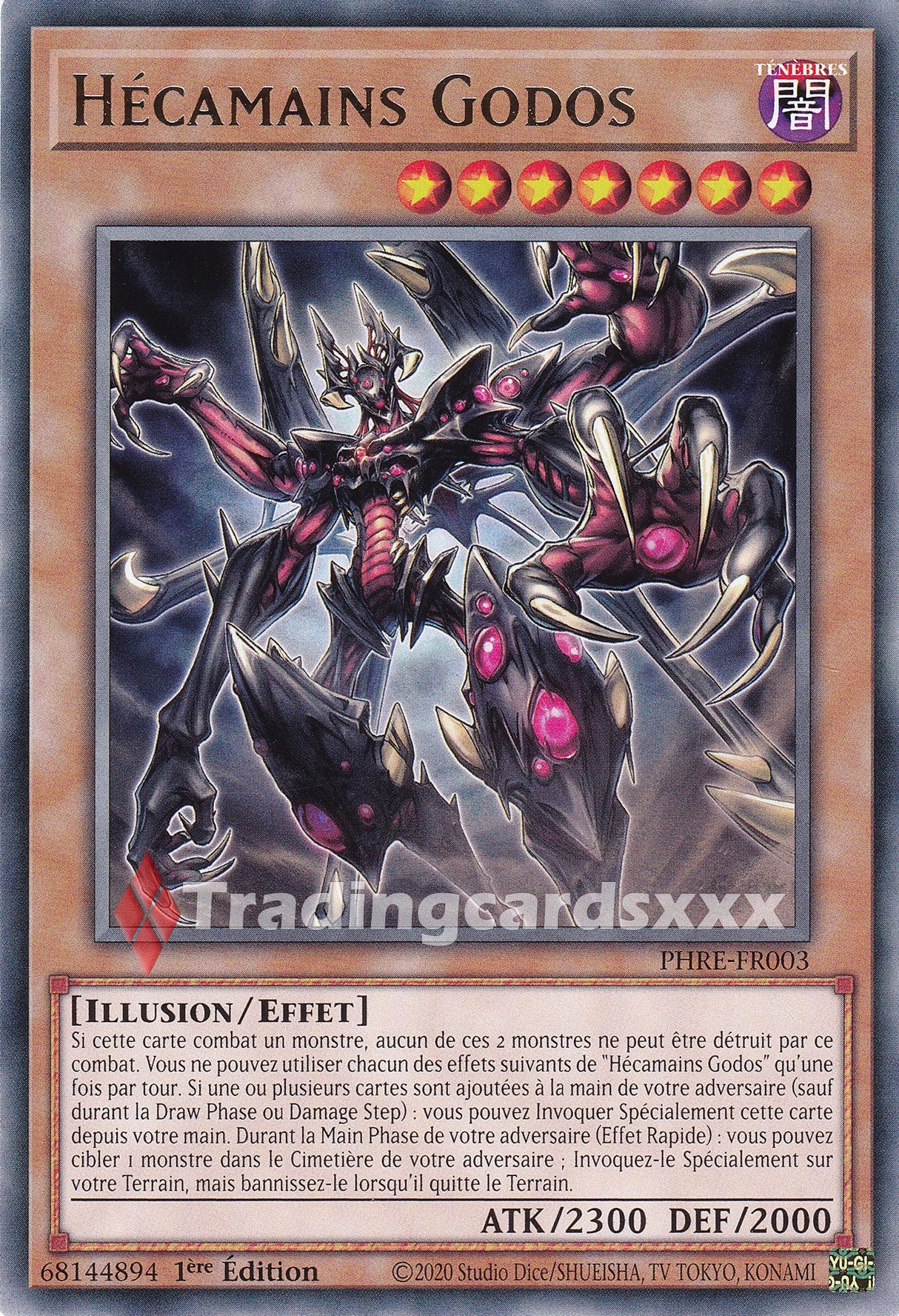 Yu-Gi-Oh! Hécamains Godos : R PHRE-FR003