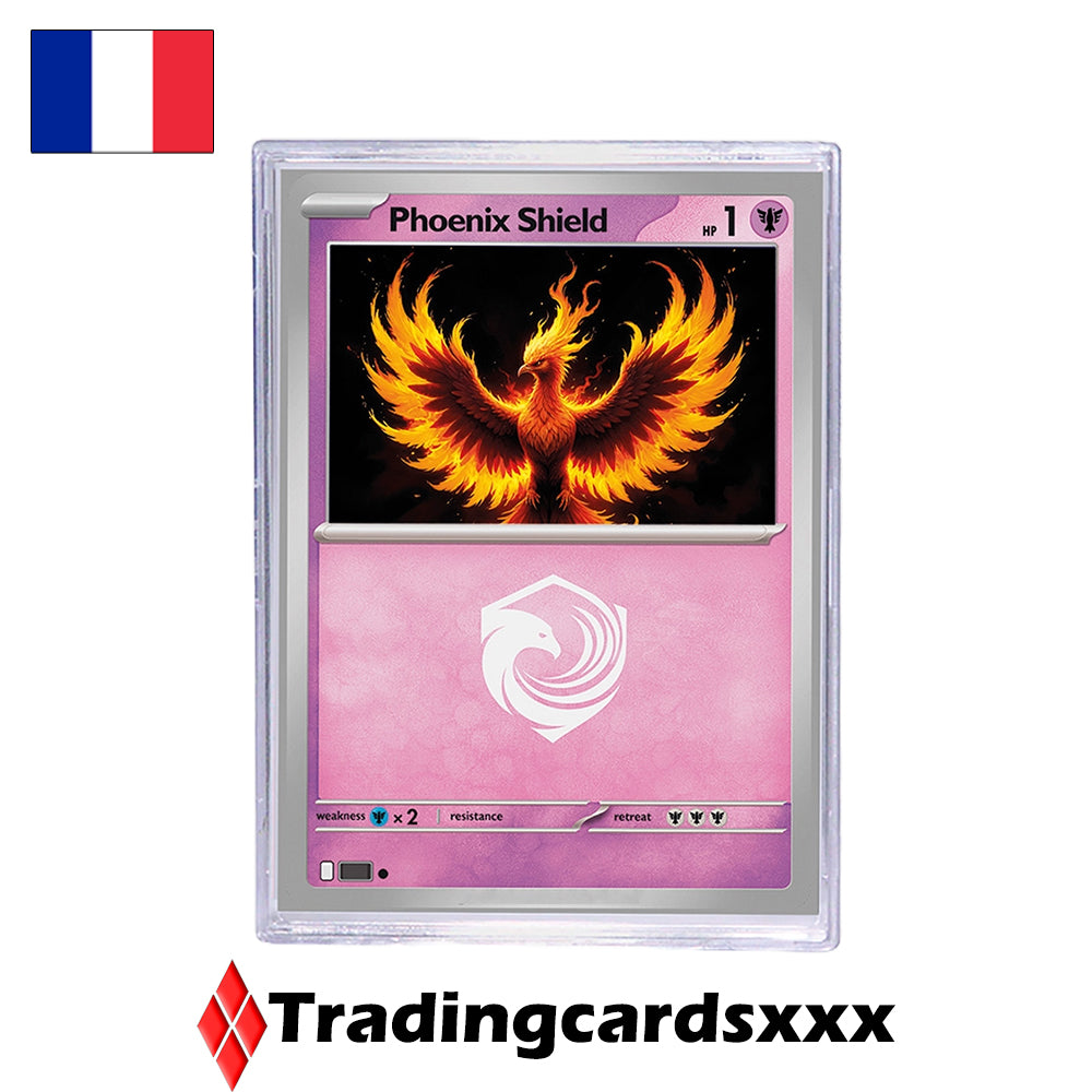 Phoenix Shield - Lot de 12 Protections en acrylique : Crystal SNAP - 100% UV
