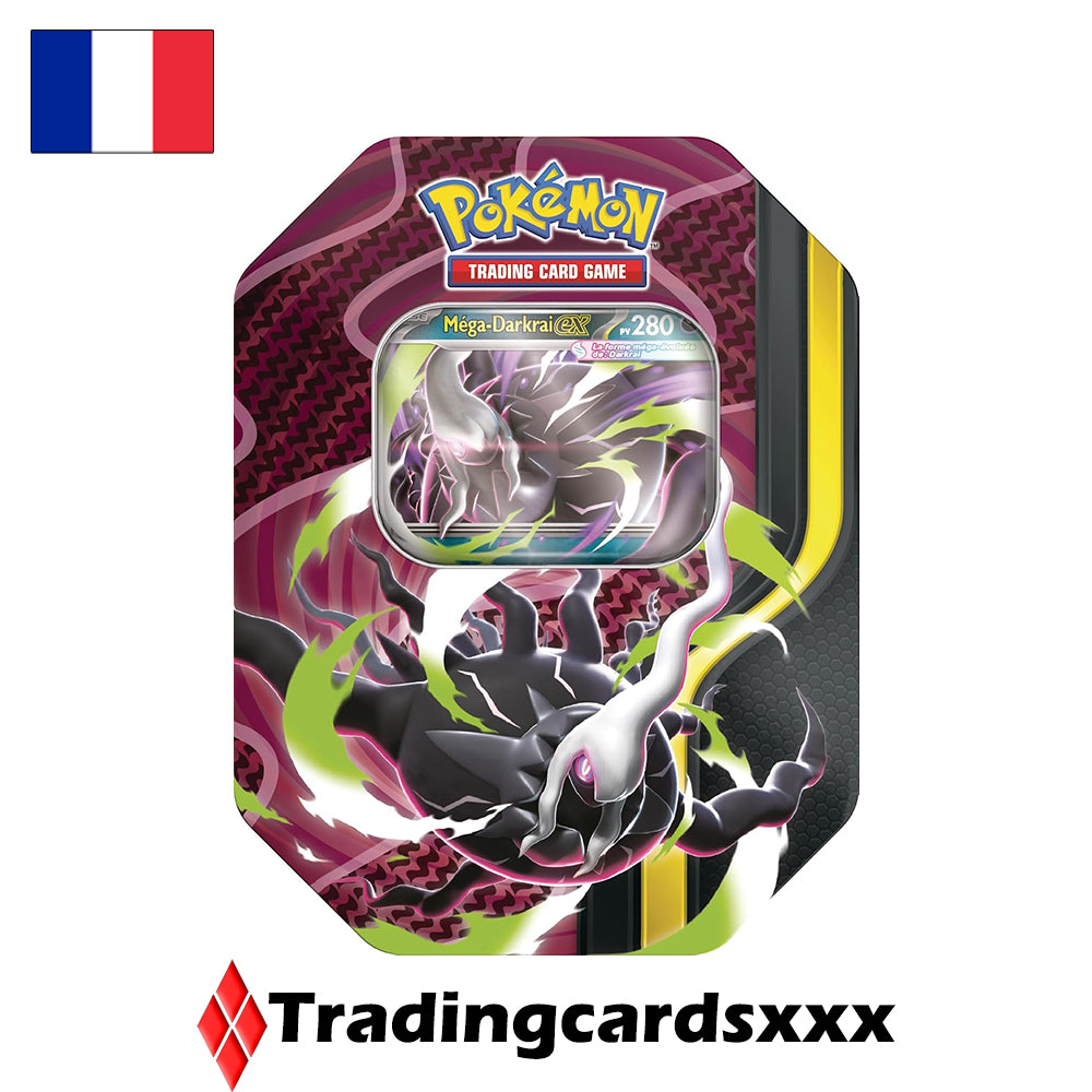 Pokémon - Lot de 3 Pokébox Méga Puissances Aout 2026 : Zeraora, Darkrai et Dracolosse