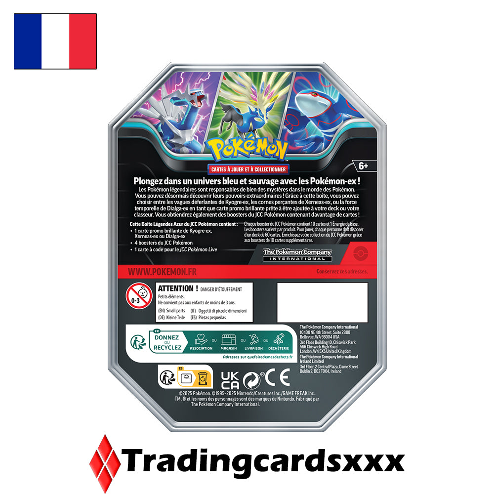 Pokémon - Lot de 3 Pokébox Février 2025 : Boites Légendes Azur