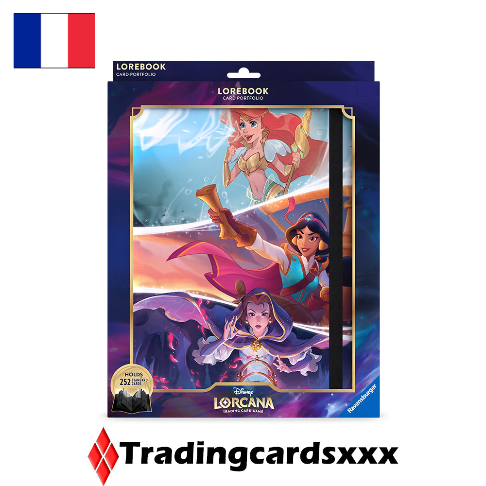 Disney Lorcana TCG - Classeur A4 Lorebook Card Portfolio : Princesses