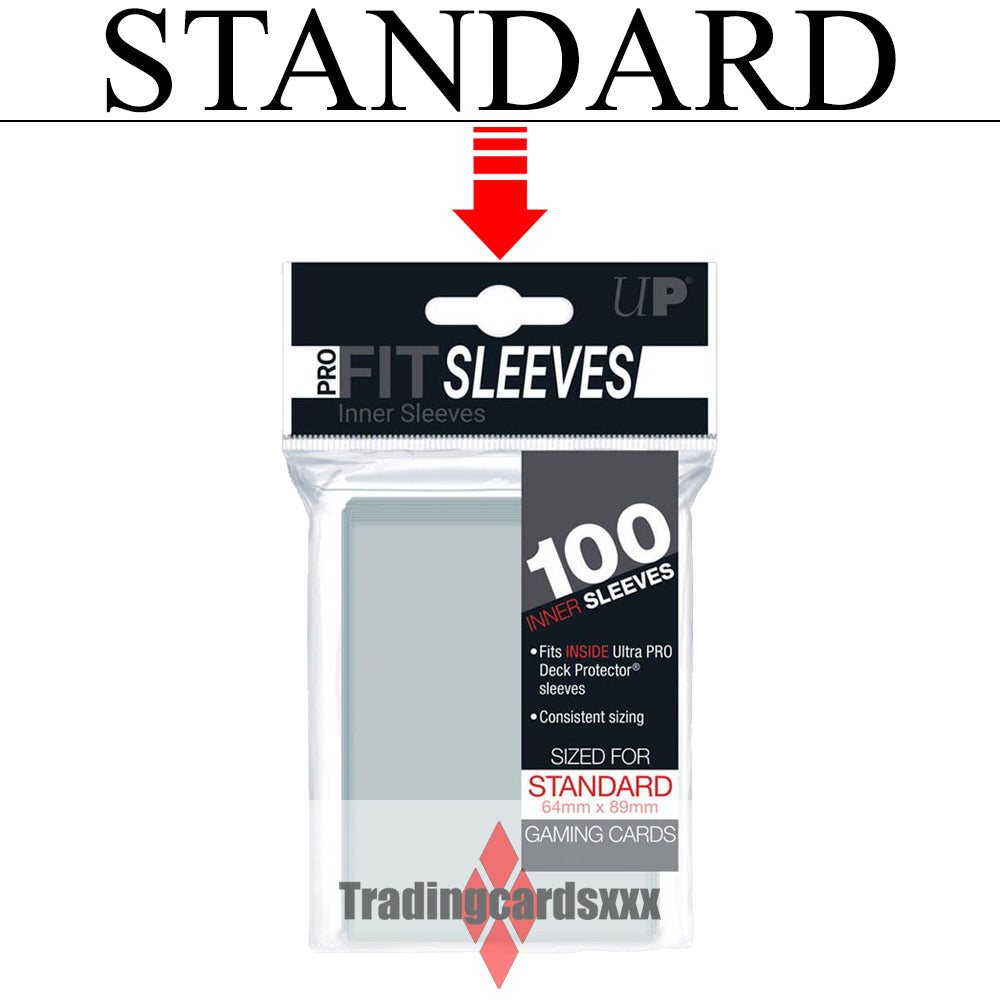 Ultra PRO - 100 Protèges Cartes STANDARD : Pro-Fit