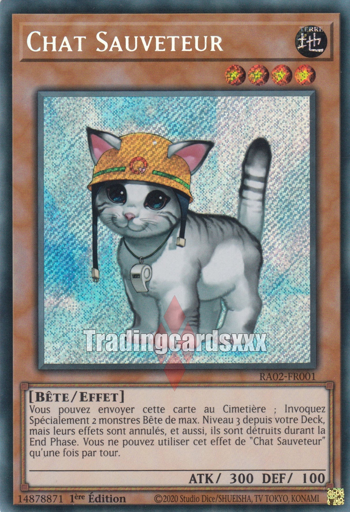 Yu-Gi-Oh! Chat Sauveteur - V.1 : RA02-FR001
