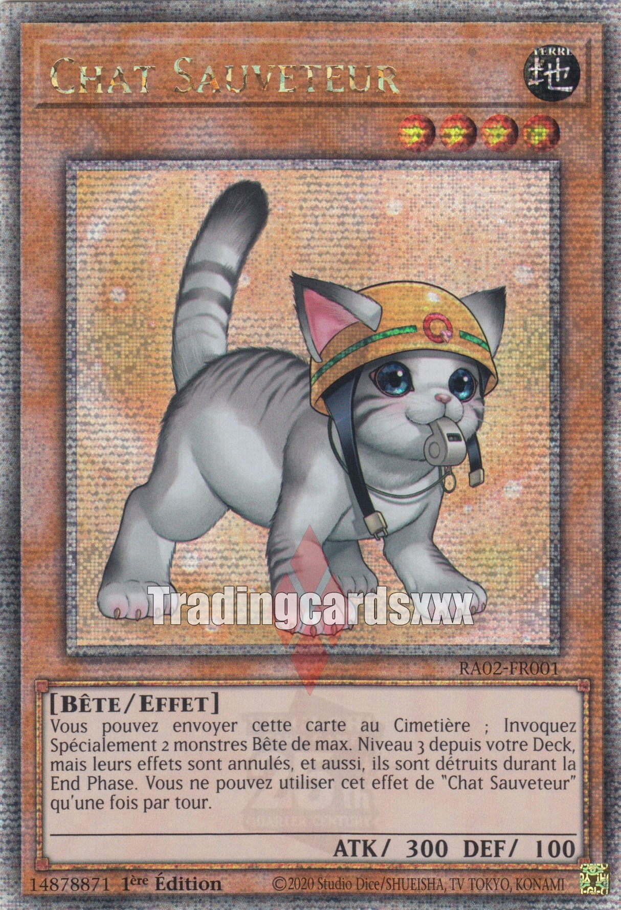Yu-Gi-Oh! Chat Sauveteur - V.2 : RA02-FR001