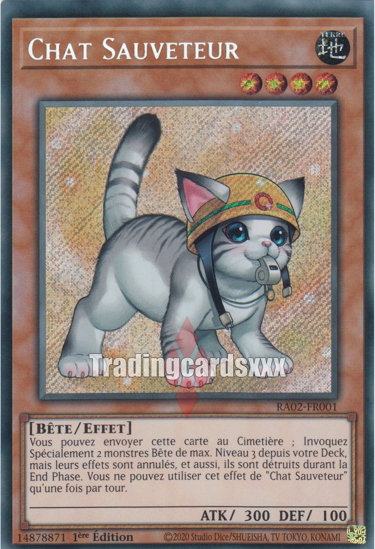 Yu-Gi-Oh! Chat Sauveteur - V.2 : RA02-FR001