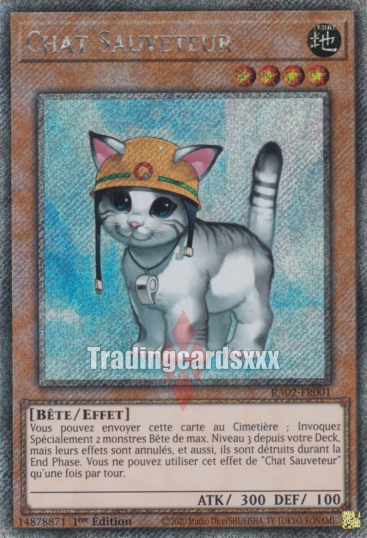 Yu-Gi-Oh! Chat Sauveteur - V.1 : RA02-FR001