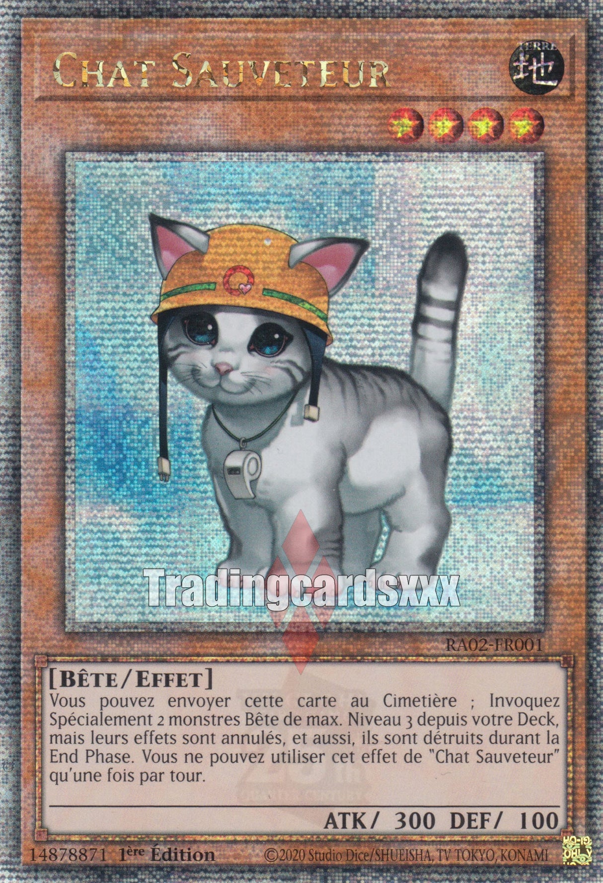 Yu-Gi-Oh! Chat Sauveteur - V.1 : RA02-FR001