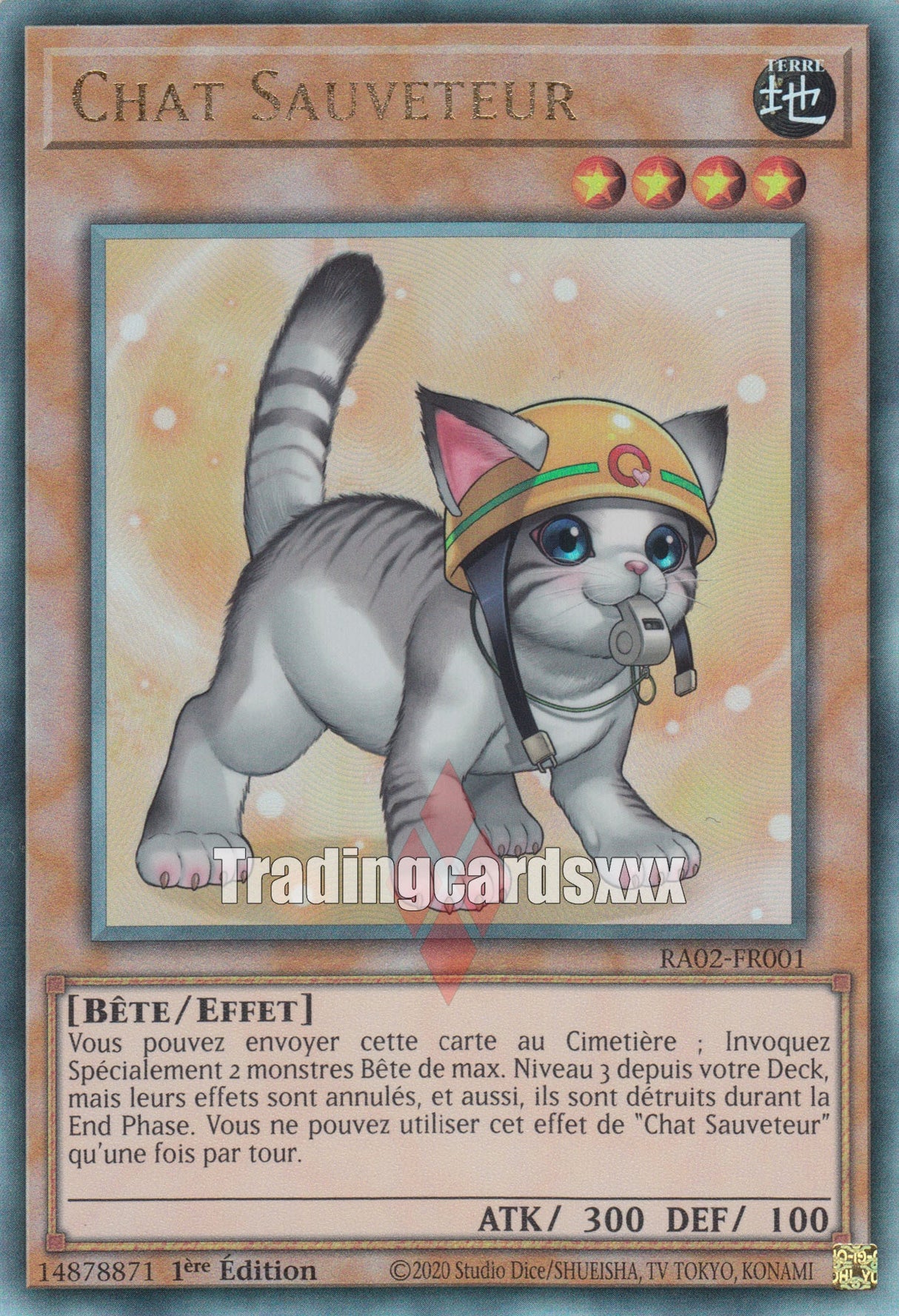 Yu-Gi-Oh! Chat Sauveteur - V.2 : RA02-FR001