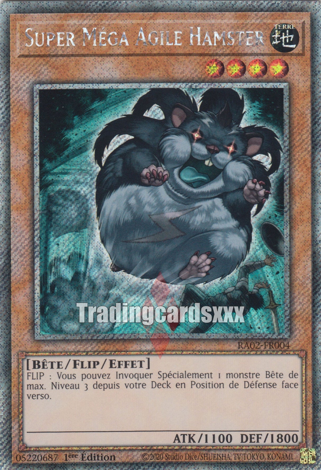 Yu-Gi-Oh! Super Méga Agile Hamster : RA02-FR004
